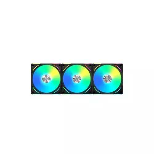 Lian Li UNI FAN AL120 V2 120mm ARGB Black Triple Pack Case Fan - 5