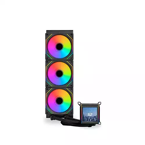 Lian Li Galahad II LCD SL-INF 360mm ARGB AIO Liquid CPU Cooler (Black)