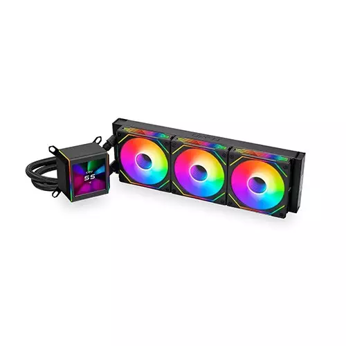 Lian Li Galahad II LCD SL-INF 360mm ARGB AIO Liquid CPU Cooler (Black) - 1