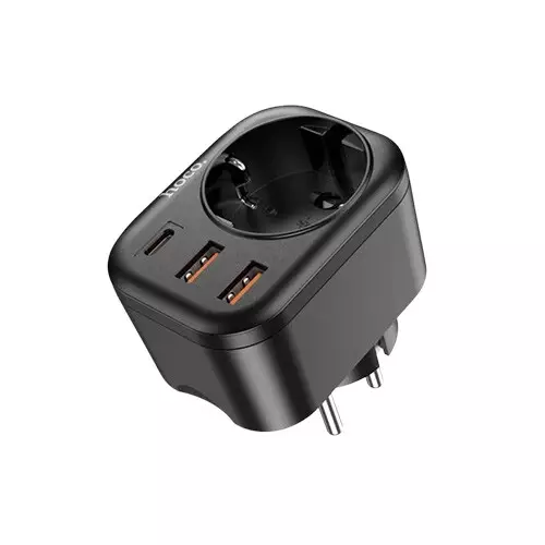 Hoco NS3 1C+2A PD Ports 20W Multifunctional Socket