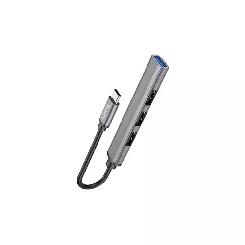 Hoco HB26 4 in 1 Type-C To USB Mini Adapter Hub