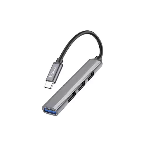Hoco HB26 4 in 1 Type-C To USB Mini Adapter Hub - 2