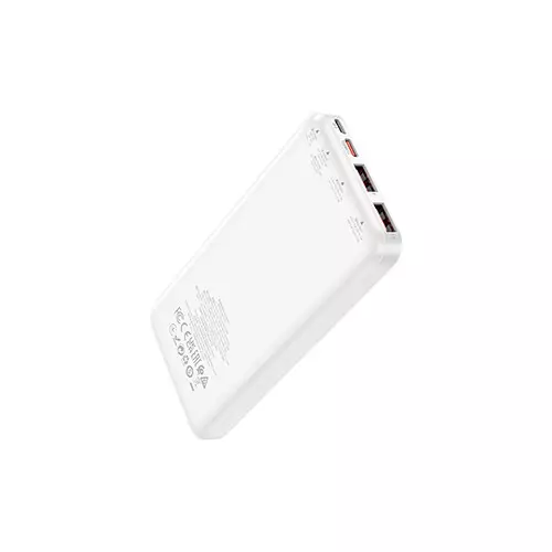 Hoco J101 Astute 10000mAh 22.5W Fast Charging Power Bank (White) - 1