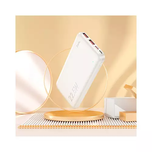 Hoco J101 Astute 10000mAh 22.5W Fast Charging Power Bank (White) - 2