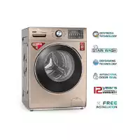 Walton WWM-AFT80W Front Loading 8kg Inverter Washing Machine