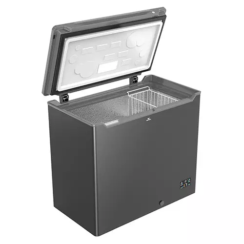 Walton WCF-2A0-GSRE-XX-P Inverter 210L Direct Cool Freezer (Metallic Grey) - 2