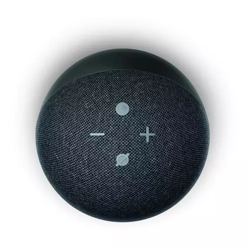 Amazon Echo Dot 4th Gen Smart Voice Assistant Speaker with Alexa (Charcoal) - 1