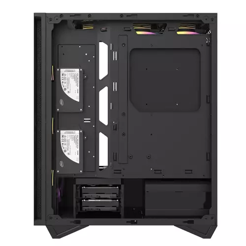 Aigo Darkflash DLS 480 Luxury ATX 4 Fan PC Case - 4