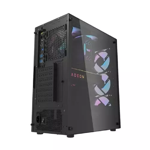 Aigo DarkFlash DK352 PLUS Tempered Glass ATX Case (Black) - 2