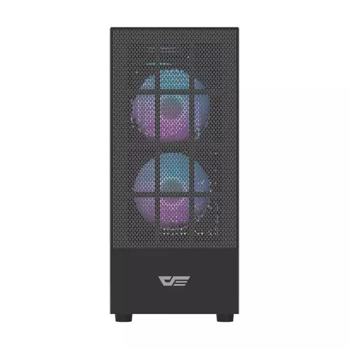 AIGO DARKFLASH A290 TEMPERED GLASS ATX CASE (BLACK) - 1