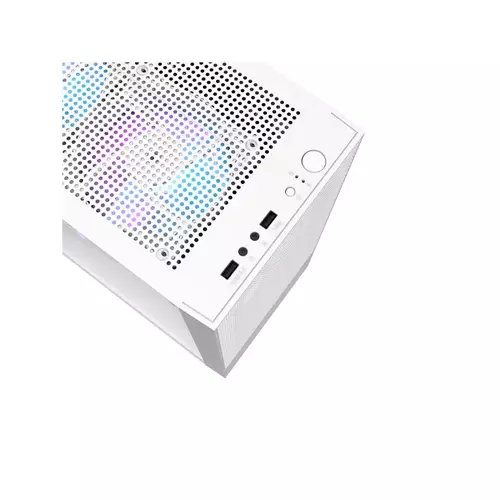 AIGO DARKFLASH A290 TEMPERED GLASS ATX CASE (WHITE) - 6