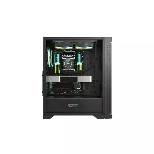 AIGO DARKFLASH DK361 ATX DESKTOP CASE (BLACK) - 1