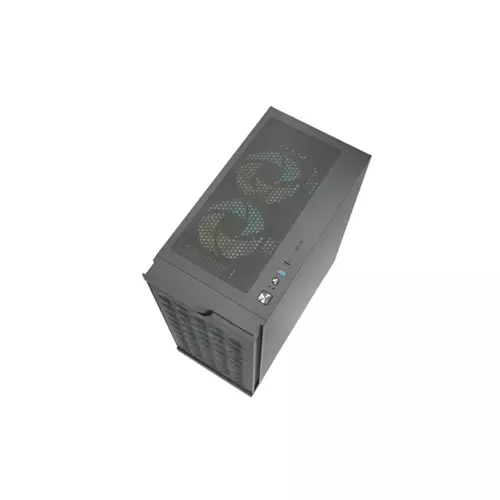 AIGO DARKFLASH DK361 ATX DESKTOP CASE (BLACK) - 2