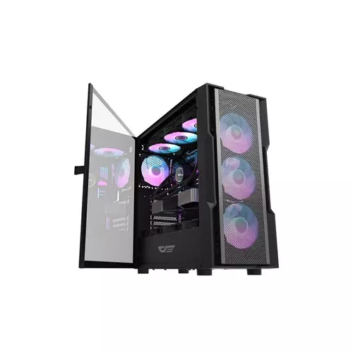 Aigo DarkFlash DK431 ATX Mid Tower Gaming Case - 1