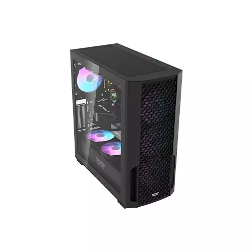 Aigo DarkFlash DF2100 ATX ARGB Computer Case - 2