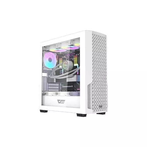 Aigo DarkFlash DF2100 ATX ARGB Computer Case - 1