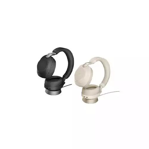 Jabra Evolve2 85 MS DUO Noise Canceling Wireless Headphone with Stand