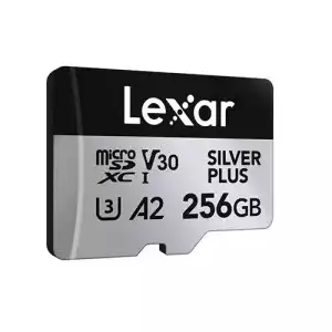 Lexar Professional SILVER PLUS 256GB UHS-I microSDXC Memory Card