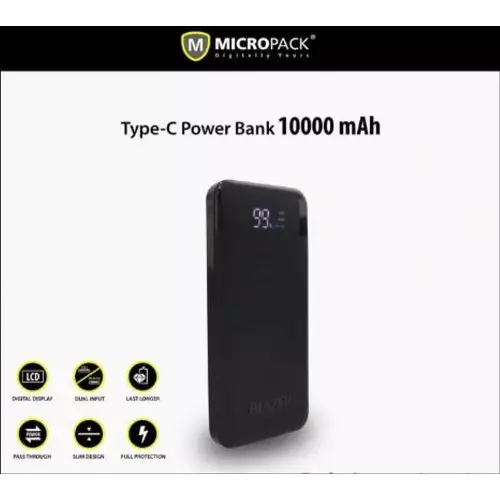 Micropack Blazer Lite PB-10KL 10000mAh Dual USB Type-C Power Bank - 2