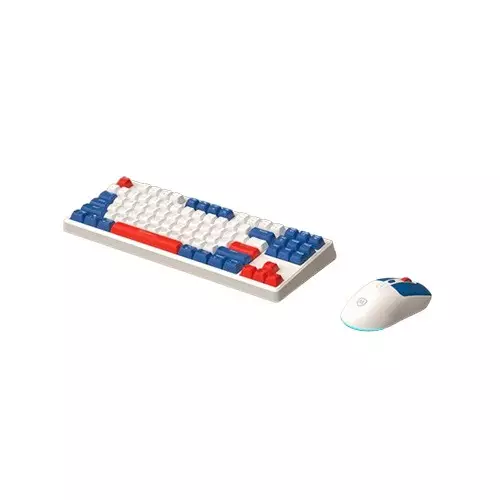 Micropack KM-269W 2.4G Wireless Keyboard & Mouse Combo (Navy) - 1