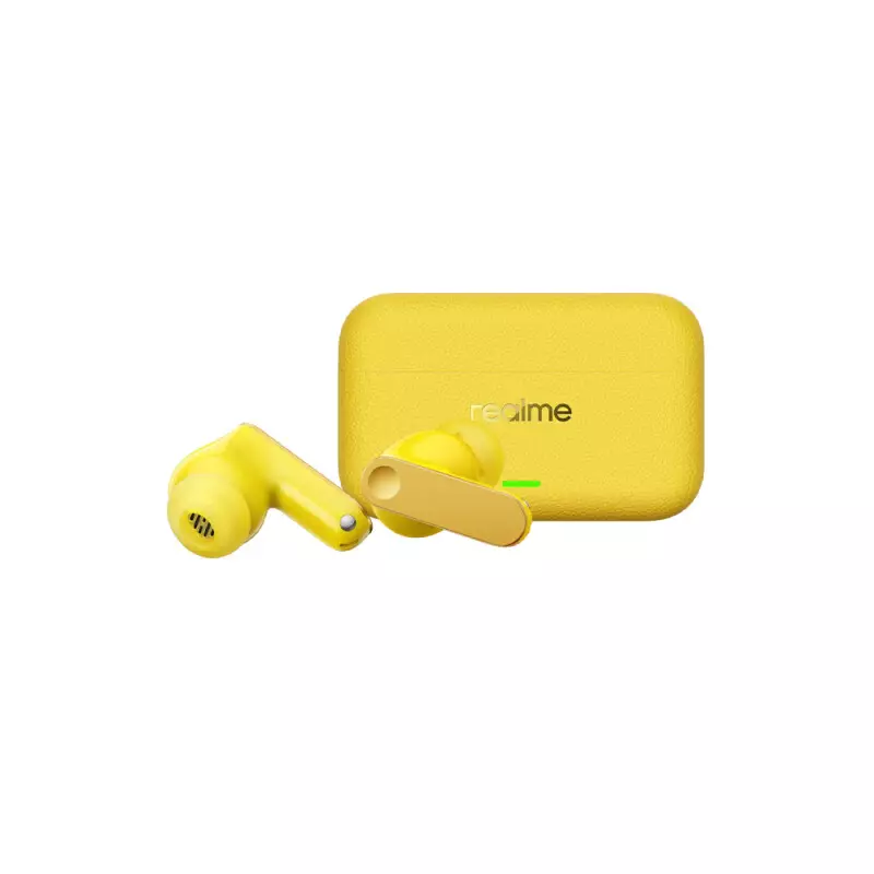 Realme Buds T500 Pro ANC Bluetooth Earbuds (Lemon Cola) - 2