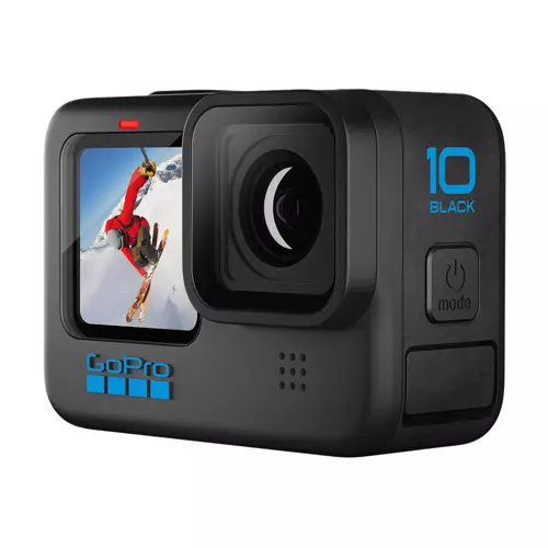 GoPro HERO10 Black 23MP 5.3K Ultra HD Waterproof Touch Screen Action Camera - 1