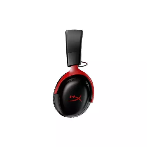 HyperX Cloud III Wireless Gaming Headset - Black-Red - 2