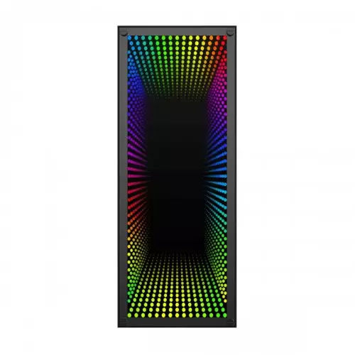 Gamemax Abyss-TR M-908-TR Mid Tower Tempered Glass ATX Gaming Case (Black) - 2