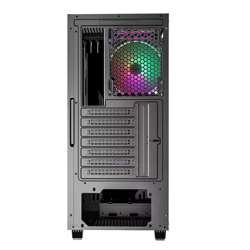 Gamemax Revolt 3606 Tempered Glass ATX ARGB Gaming Case (Black) - 4