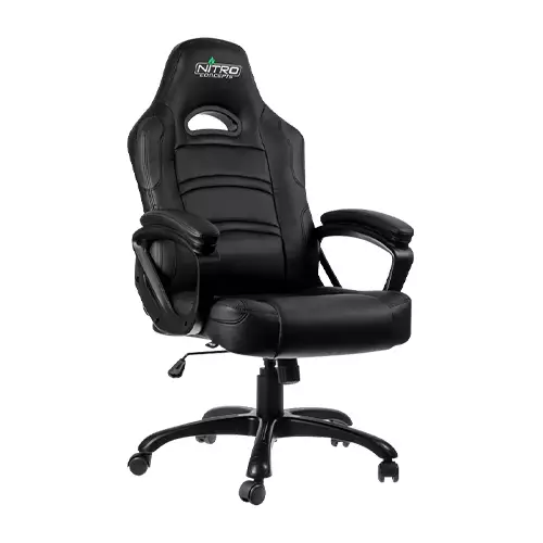 GAMEMAX GCR07 GAMING CHAIR (BLACK) - 0