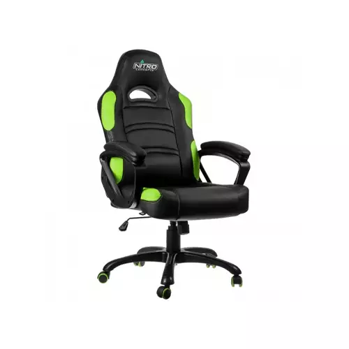 GAMEMAX GCR07 GAMING CHAIR (GREEN) - 1