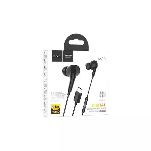 Hoco M83 Wire-Controlled Digital Earphones - 2