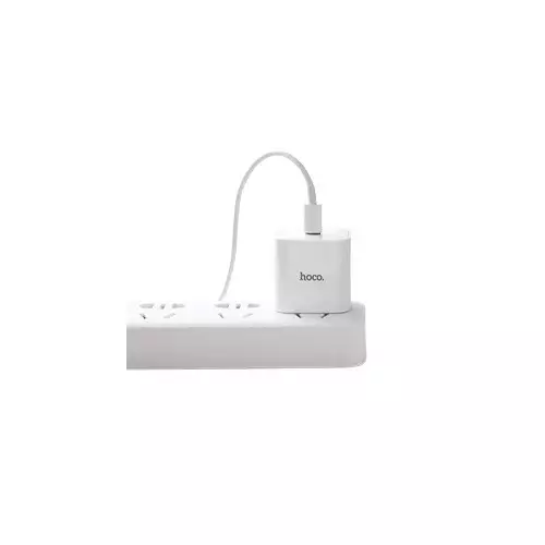 Hoco C76 Speed source PD3.0 US Type-C output set White Wall charger - 1