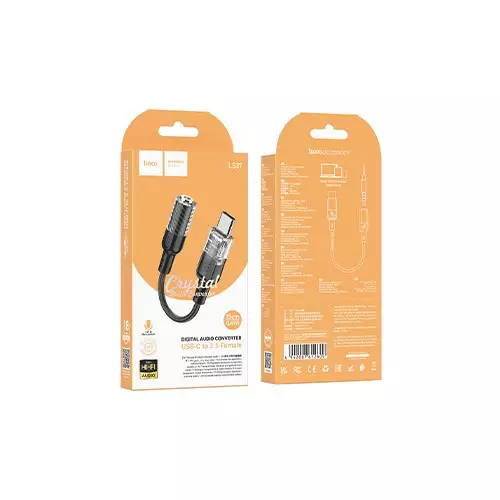 Hoco LS37 Spirit Dac Chip Type C To 3.5mm Audio Converter - 2