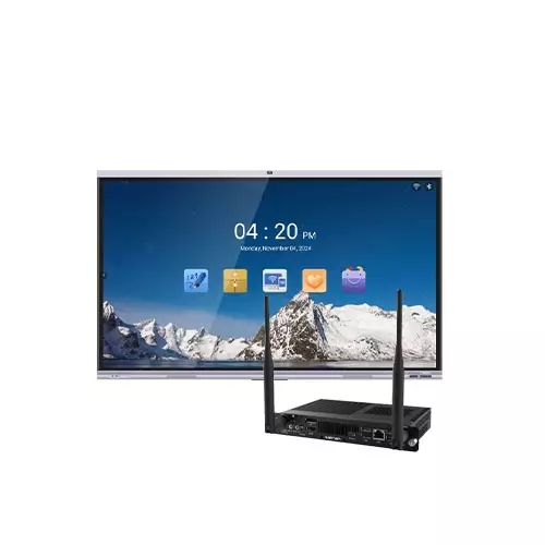 WALTON CiNEXA WSIY75 75 Inch 4K UHD Interactive Display With Camera and OPS