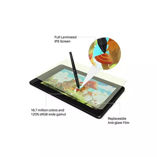 Huion GS1161 Kamvas 12 11.6 Inch Creative Pen Display Android Graphics Tablet - 2
