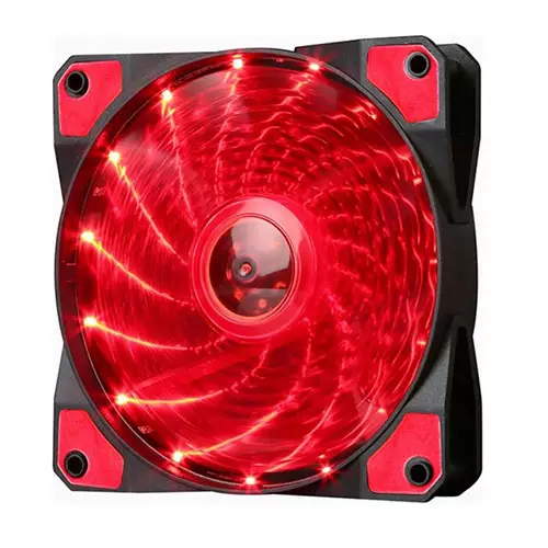 MARVO FN-10 RED LED FAN - 1