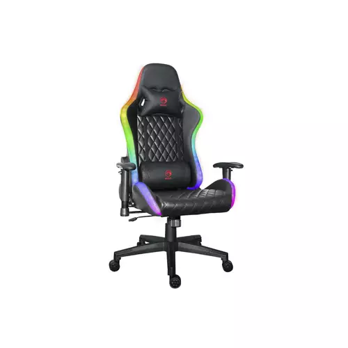 MARVO CH-35 360 DEGREE RGB GAMING CHAIR (BLACK) - 1