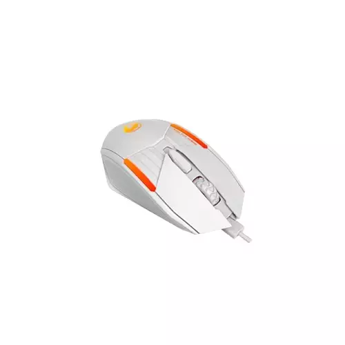 MARVO M291 Wired 6400 DPI Gaming Mouse (White) - 2