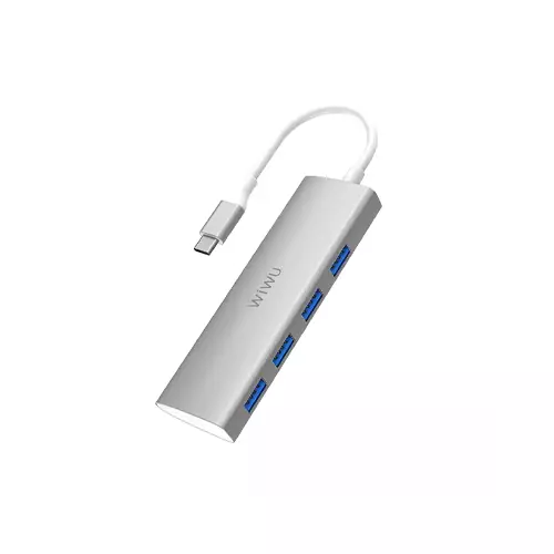 WIWU ALPHA 440 USB 3.0 4 PORT USB HUB - 2