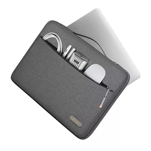 WIWU 15.6'' PILOT SLEEVE LAPTOP BAG (Gray) - 0