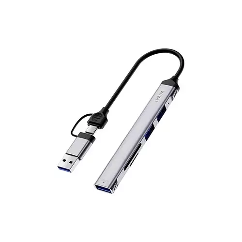 WiWU Zolo 5 In 1 USB Type-A & Type-C Hub