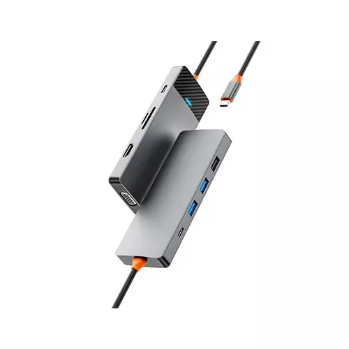 WiWU A921HV Linker 9-in-1 Type-C Hub - 2