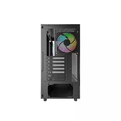 Montech XR Mid Tower ATX Desktop Gaming Case (Black) - 1