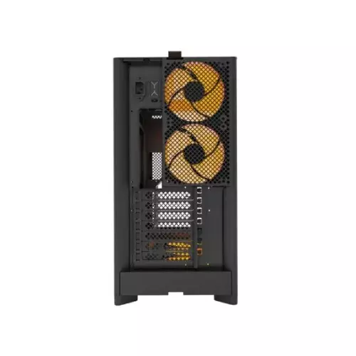 Montech HS02 PRO ATX Mid Tower Desktop Gaming Case (Black) - 0