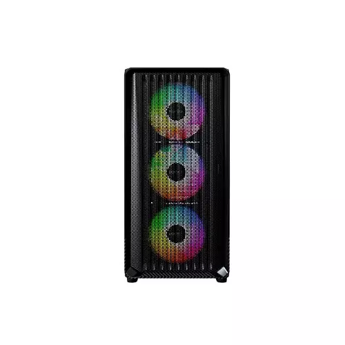 Montech X5M ARGB Mid-Tower Micro-ATX Gaming Case (Black) - 1