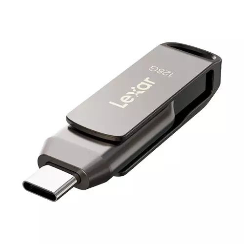 LEXAR JUMPDRIVE D400 128GB DUAL DRIVE - 0