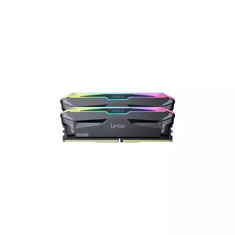 LEXAR ARES 32GB (16*2) 5600MHZ DDR5 CL32 RGB GAMING DESKTOP RAM