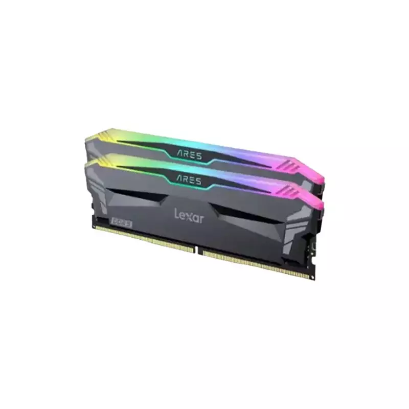 LEXAR ARES 32GB (16*2) 5600MHZ DDR5 CL32 RGB GAMING DESKTOP RAM - 2