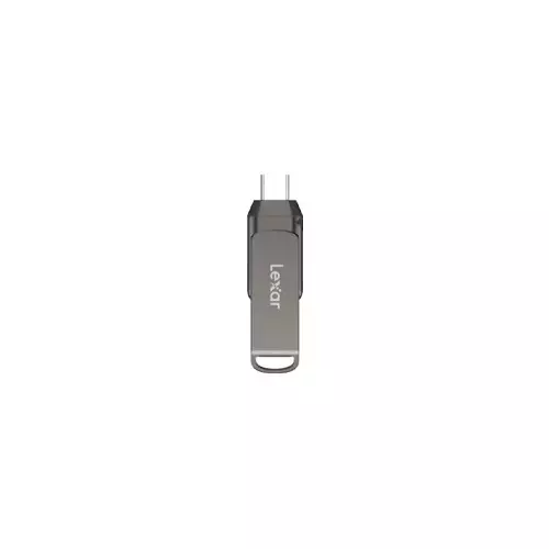 LEXAR JUMPDRIVE DUAL DRIVE D400 256GB USB 3.1 TYPE-C PEN DRIVE - 1